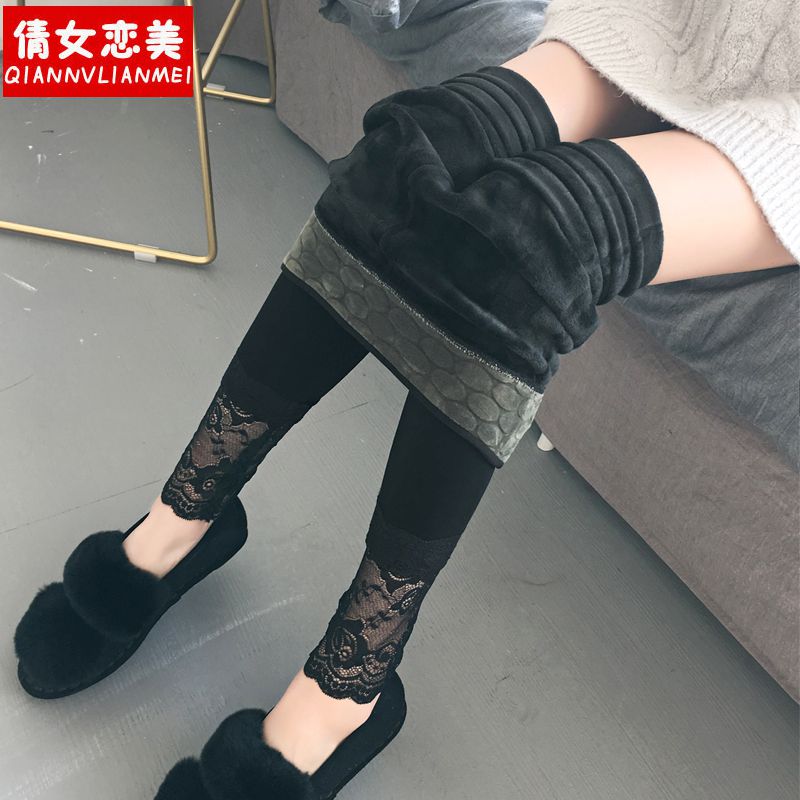 打底蕾丝裤
