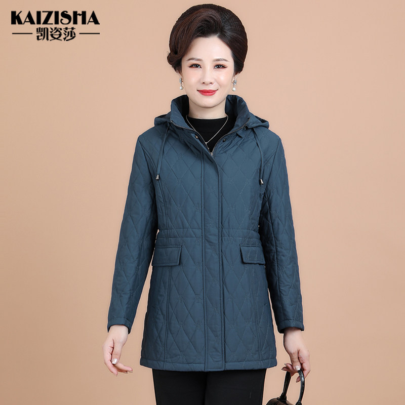 品牌妈妈装棉服中老年人秋冬棉袄女短款棉衣加大码夹棉外套宽松版,女装/女士精品,中老年女装,淘宝优惠券,粉丝福利购,淘宝优惠卷