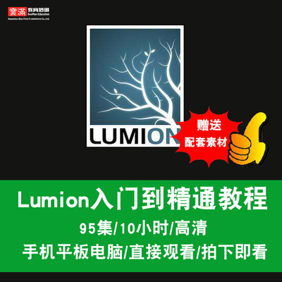 lumion视频教程4.0教程视频动画教程效果 动画渲染实例 在线课程