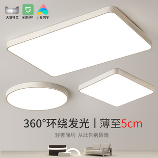 LED智能吸顶灯支持小爱同学天猫精灵简约现代卧室客厅过道阳台灯