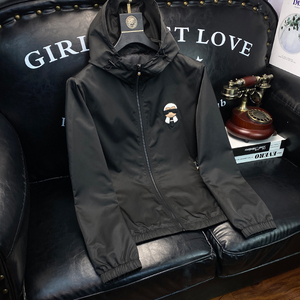 ZeroDegreeNorth!连帽春秋款外套痞帅感男装新款潮牌休闲潮流夹克