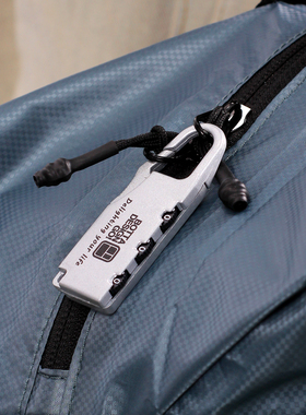 新款合金密码锁行李箱旅行包背包笔袋文具迷你拉链可调密码挂锁