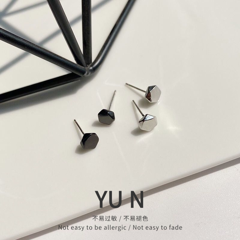 韩国耳钉女简约2023年新款潮小众设计感轻奢精致高级感ins风小巧