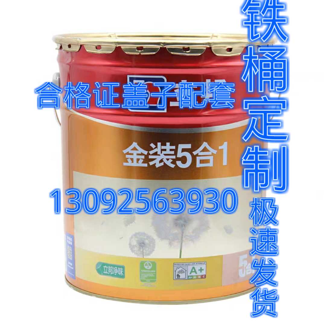 立邦五合一空桶金装涂料净味