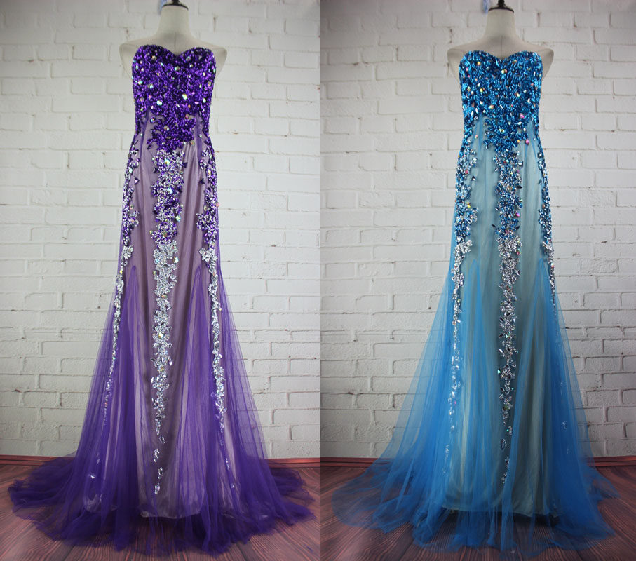 18 new pattern Over the United States Luxurious heavy industry Gauze Bra Piece nail Self cultivation Banquet host Cars catwalk Dress skirtin the Women's clothing/Boutique , Wedding/Cheongsam/Formal dress , Formal dress/Evening  category - from Buy2taobao.com to provide professional Taobao agent buy service