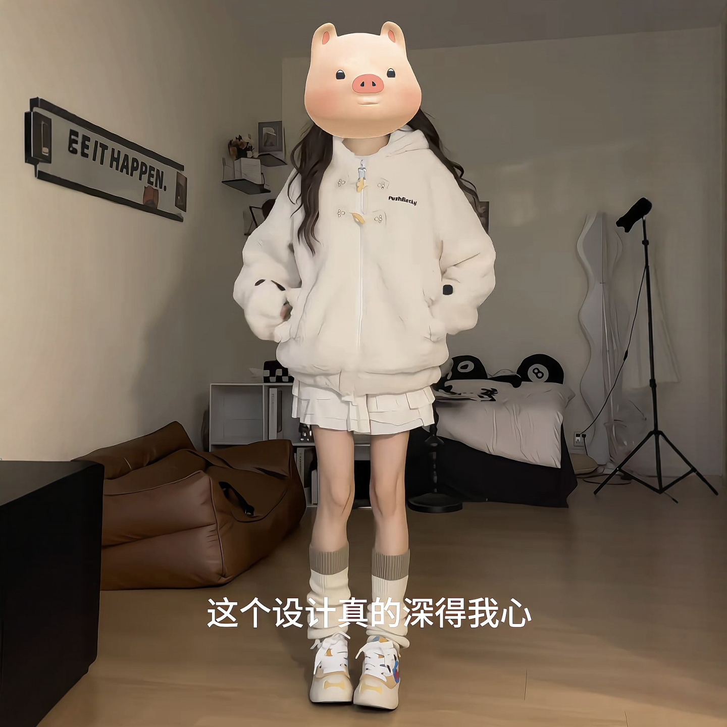 女童棉服今年流行爆款冬装2025新款中大童连帽加绒外套儿童冬季