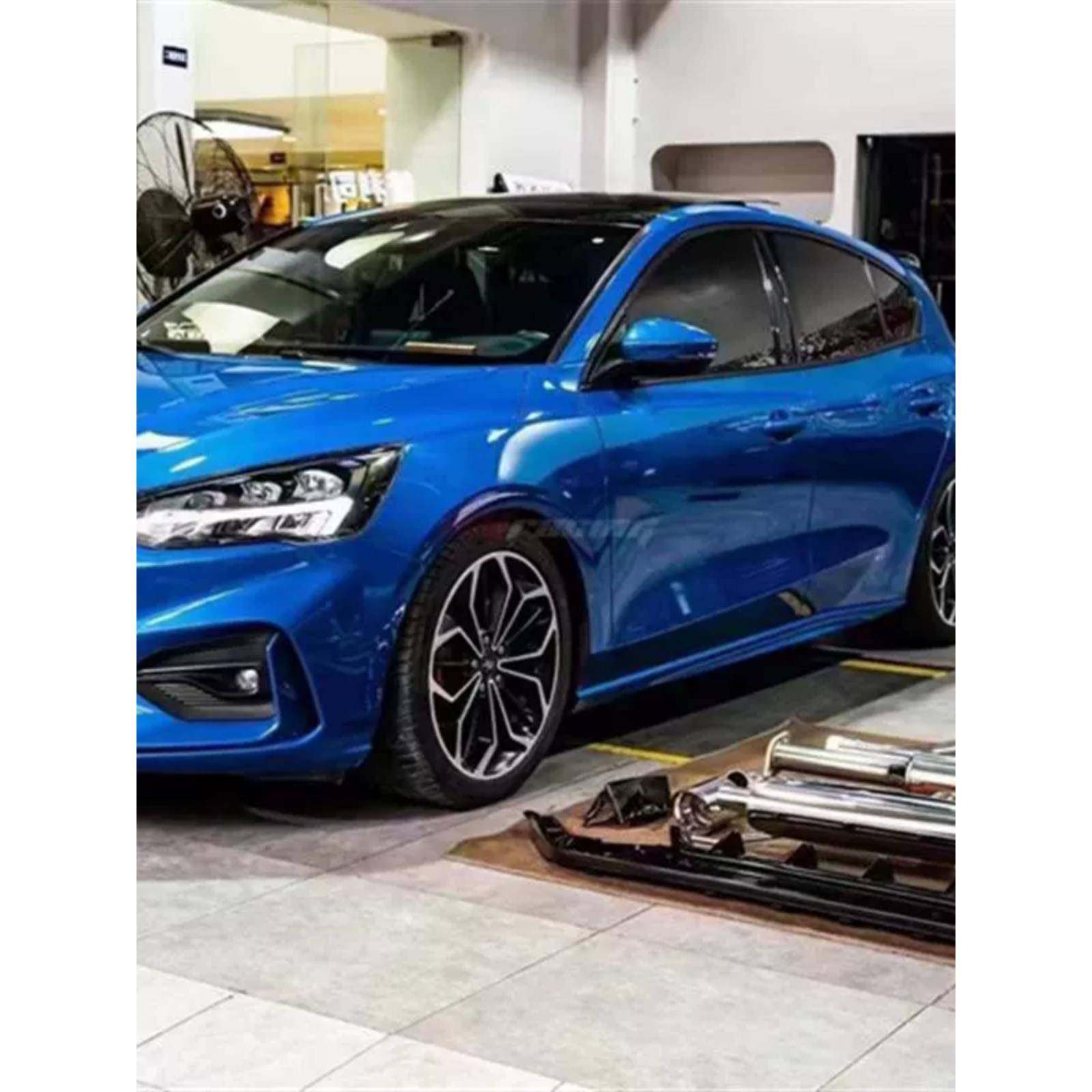 RES 福克斯STline/ST/RS改装头段中尾段阀门不锈钢排气管声浪