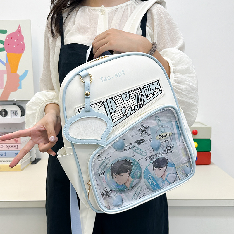 日系漫画痛包少女学生百搭单肩手