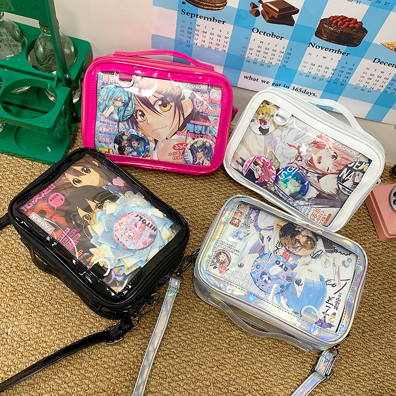 日系二次元软妹吧唧痛包谷子包包