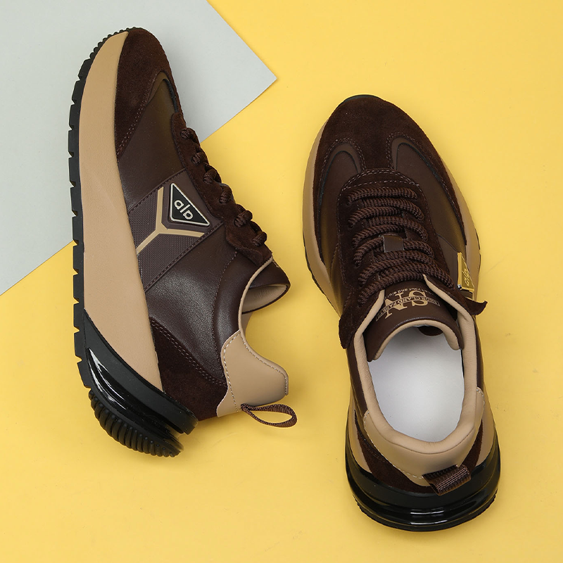 秋冬头层牛皮厚底休闲皮鞋软底