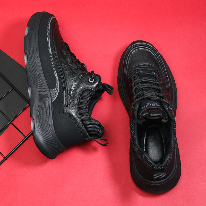 发泡厚底加绒保暖棉鞋