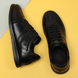 VIFIRFAR全头层牛皮运动休闲皮鞋秋冬真皮鞋子男鞋2026新款通勤鞋