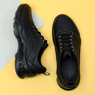 VIFIRFAR全头层牛皮运动鞋皮鞋男款真皮鞋子男鞋2025新款休闲轻便