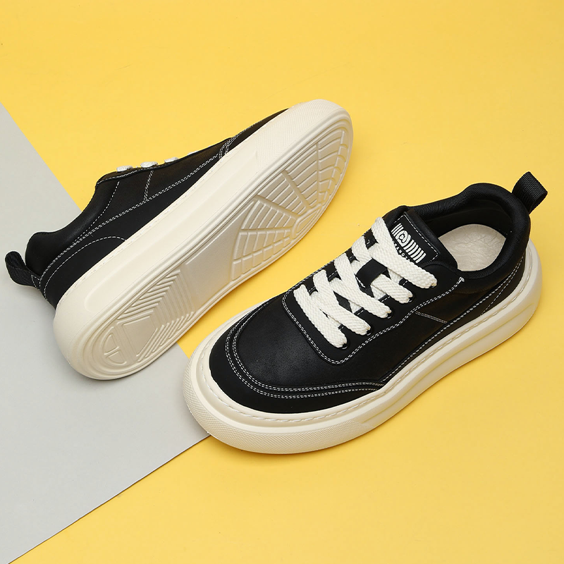 真皮发泡厚轻软底加绒保暖棉鞋