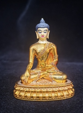 释迦牟尼佛/释迦佛/释迦牟尼/佛祖/悉达多/5cm尼泊尔工艺藏传佛像