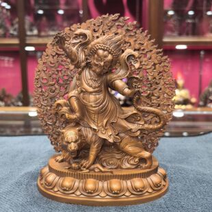 多杰卓洛/格热/愤怒莲师贝玛洪/莲师/莲花生大师/莲师八变15cm高