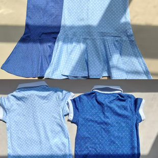 纯棉连衣裙荷叶边翻领 女童爆款 新款 夏季