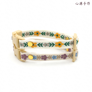 包邮宠物定制项圈猫咪安全扣防窒息防走失电话防丢狗犬可调节名牌