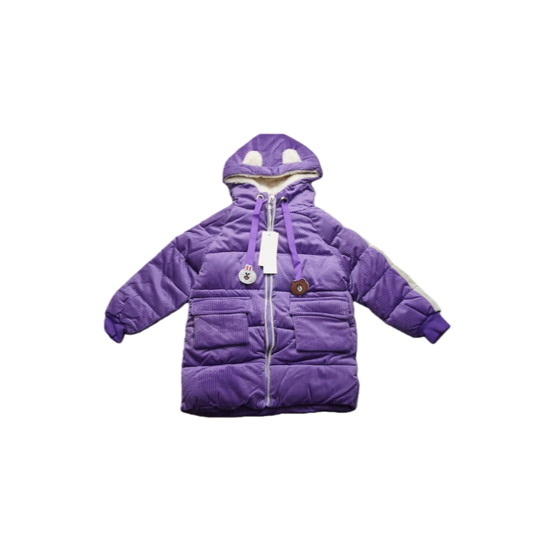 外贸原单女童装时尚休闲棉服外套