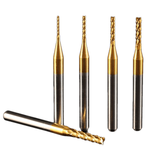 威特钨钢涂层PCB铣刀电路板线路板雕刻刀锣刀玉米铣刀雕刻机刀具