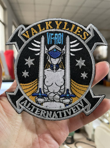 muv alternative女武神中队队徽刺绣魔术贴徽章布贴