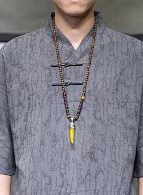 木珠毛衣链情侣时尚气质