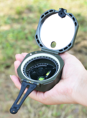 户外高精度M2地质罗盘仪指北针指南针手持测角度水平手持便携专业