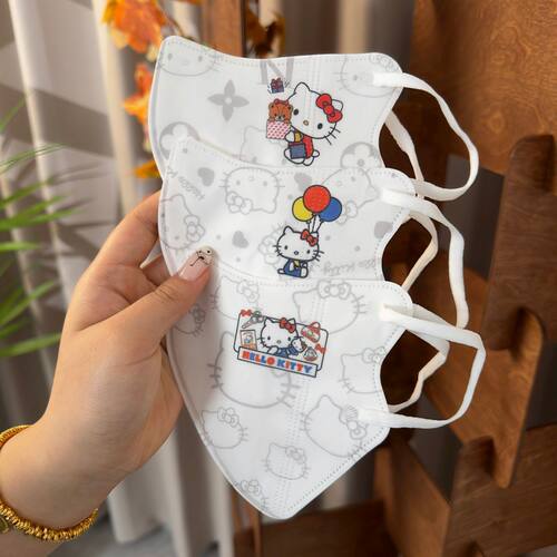 3Dkitty亲子成人儿童卡通口罩