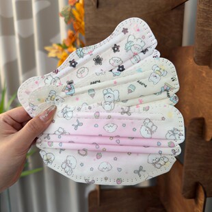 波浪款v型小脸口罩女可爱高颜值卡通西高地小狗美颜瘦脸透气温柔