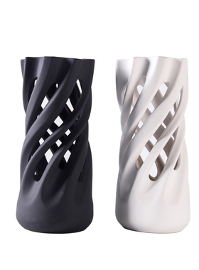 陶瓷镂空花瓶样板房间展厅装饰品