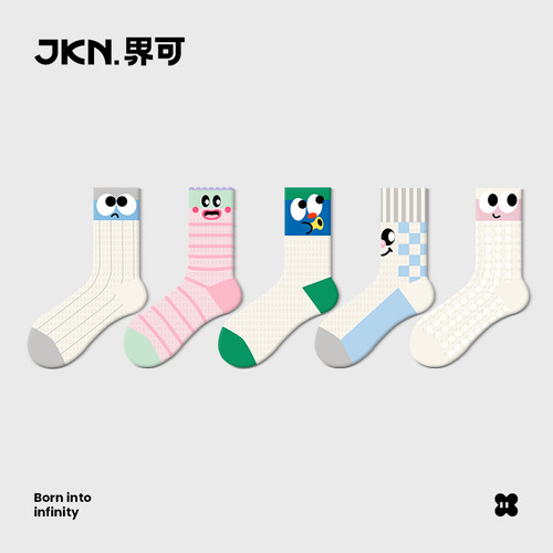 JKN网眼袜子女薄款可爱透气