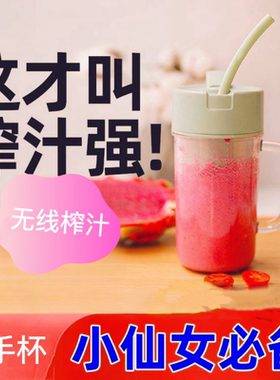 榨汁机便携式家用小型水果电动榨汁杯果汁机炸果汁碎冰奶昔榨果D