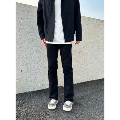 怪兽实验室弹力加绒牛仔裤男款