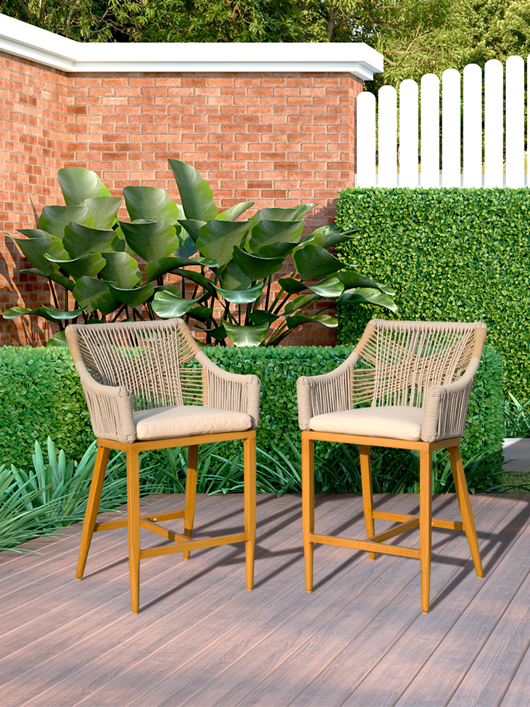 林亚酒吧椅家庭现代简单高凳厨房岛桌椅酒吧凳无障碍豪华酒吧椅