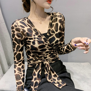 正品 薄款 女装 女长袖 性感外搭绑带上衣夏 网纱防晒衫 品牌折扣店特价