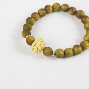 莲花楼周边李相夷成毅同款手链新中式国风手串绿檀木质李莲花手饰