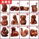 TPZ木雕十二生肖木质木头动物红酸枝手把件文玩雕刻手把件小工艺