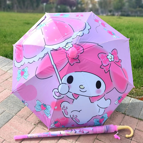 卡通图案可爱女孩高颜值儿童雨伞全自动小学生专用防雨防晒晴雨伞