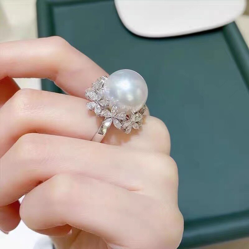 银饰时尚百搭DIY饰品珍珠配件