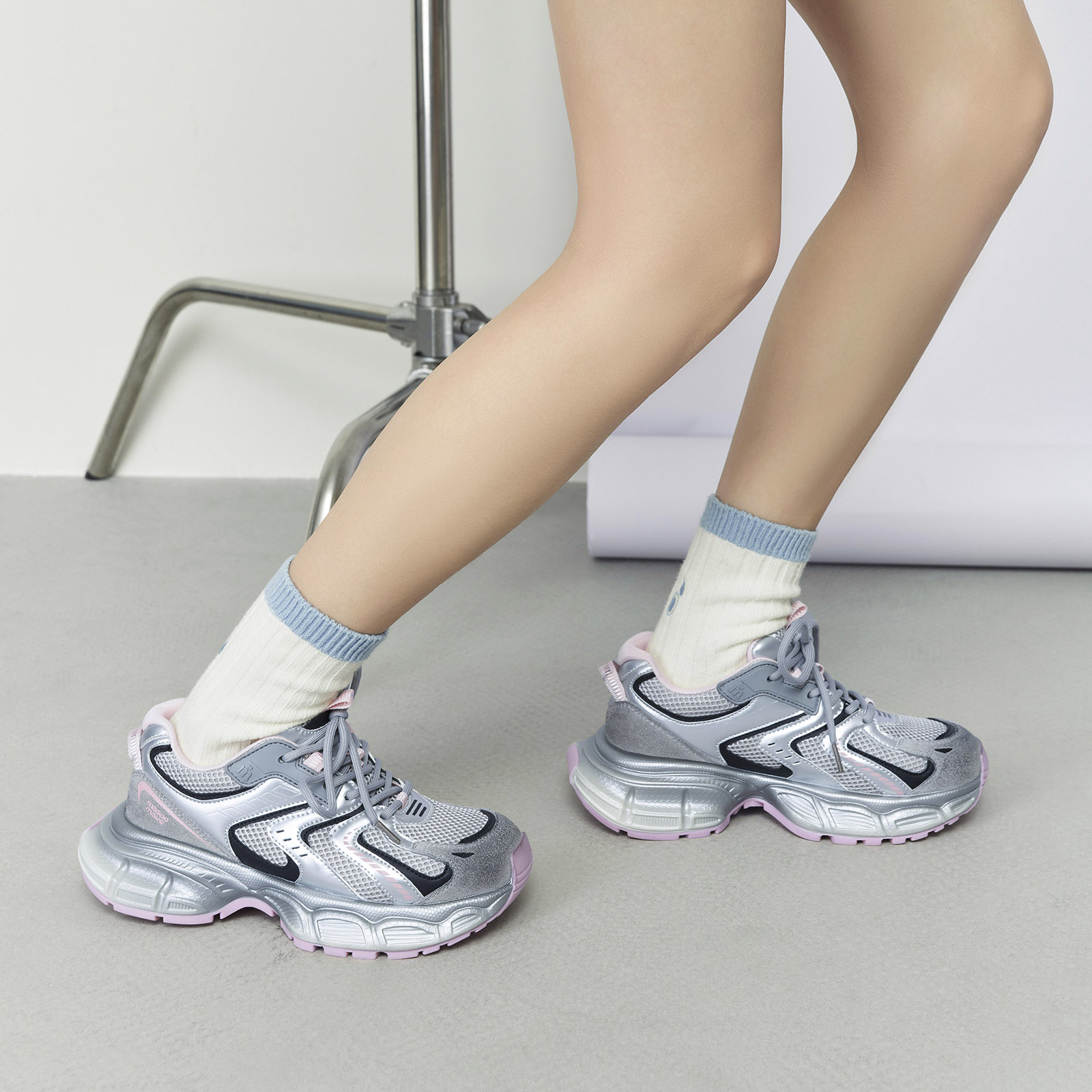 玛速主义2025新款厚底百搭老爹鞋女夏时尚休闲鞋学生运动鞋ins潮