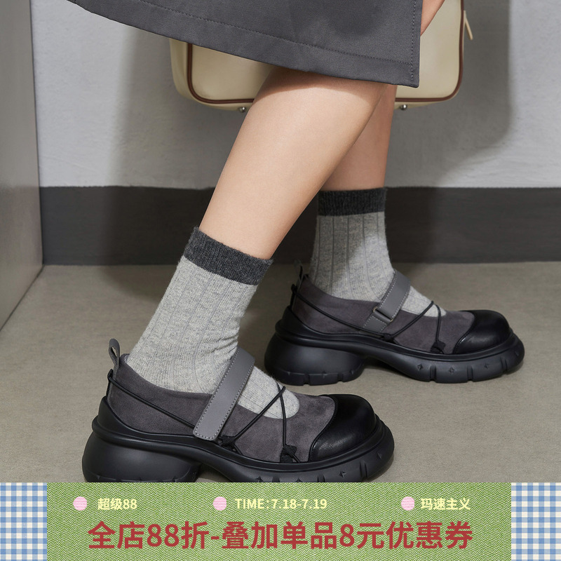 玛丽珍鞋夏小皮鞋百搭