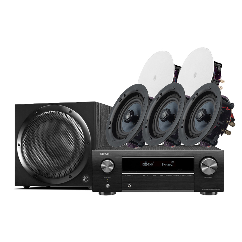 惠威嵌入式影院系统5.0 和5.1系统CQ6S 功放250