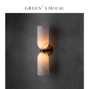 美式 酒店 home 别墅 壁灯 复古 TANDEM 云石 灯饰 HOUSE GREEN