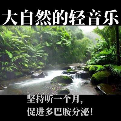 大自然纯音乐白噪减压疗愈