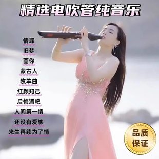 车载电吹管抖音同款纯音乐情罪蒙古人电吹管纯音乐优盘内存卡CD