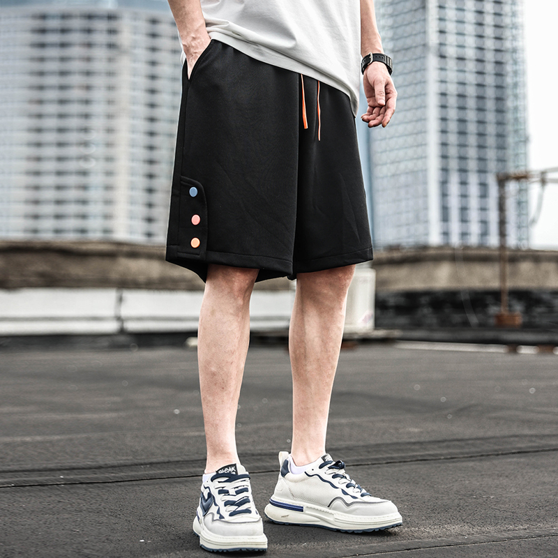 潮牌宽松短裤夏季休闲运动五分裤
