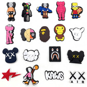 软胶Crocs洞洞鞋 卡通考斯18颗套装 花DIY个性 鞋 配件 智必星洞洞鞋