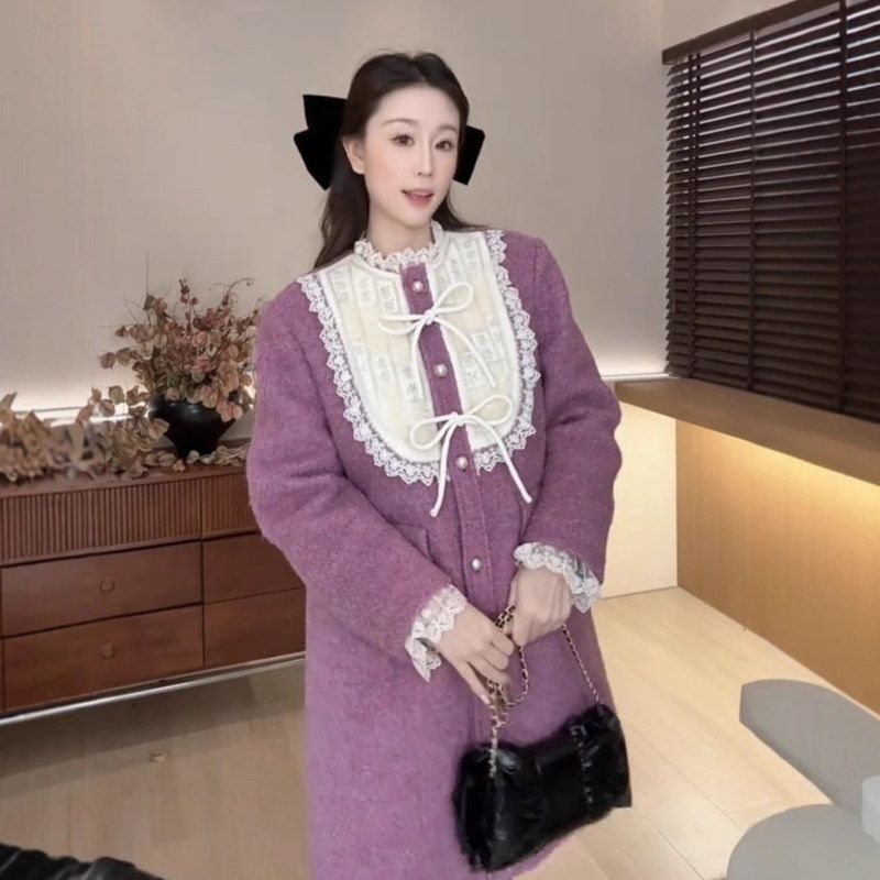 DD【安妮日记】羽绒外套中长款