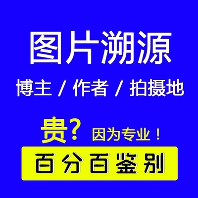 照片图像图片出处查询溯源拍摄地点位置城市鉴别原创来源真假追溯