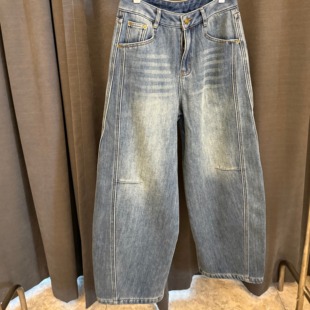 加弯刀牛仔裤 设计款 BARRIFAIT